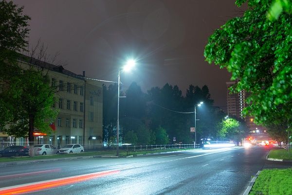 Энергосберегающие технологии в системе освещения города Балашиха