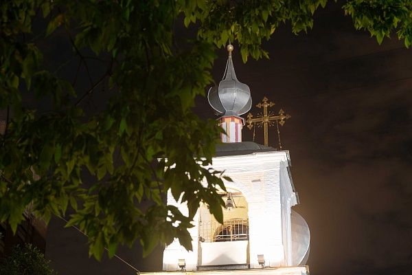 Управление подсветкой фасада храма священномученика Власия в Старой Конюшенной слободе