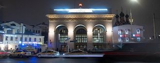 Вестибюль метро «Таганская» кольцевая украшен подсветкой