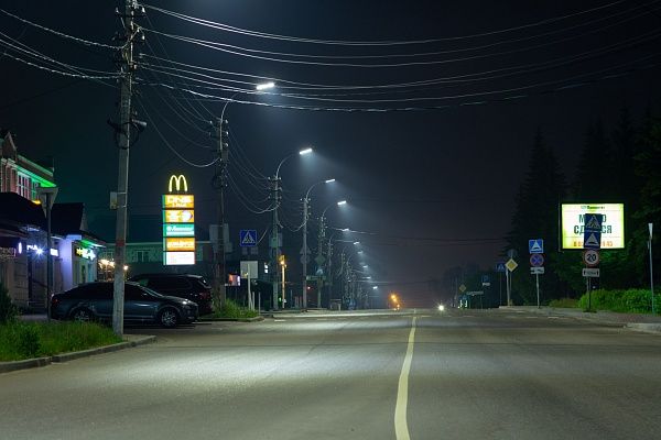 Город Бутурлиновка оснащен автоматизированной системой управления наружным освещением КУЛОН
