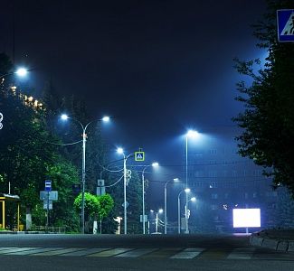 Энергоэффективное управление линиями освещения на улицах Ликино-Дулево